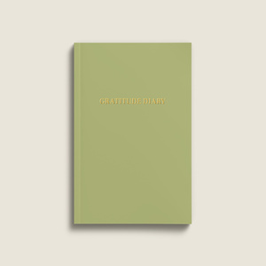 Light green diary "GRATITUDE DAIRY"