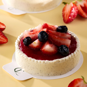 Dessert "Strawberry-vanilla"