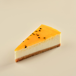 Mango Passion Fruit Cheesecake