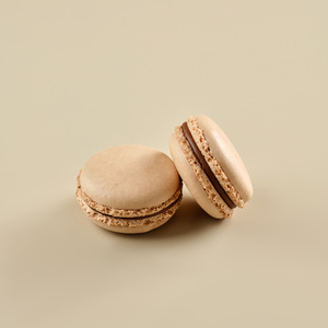 Macarons "Chocolate with caramel"