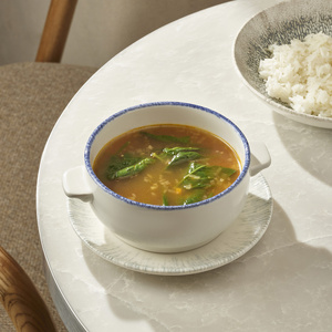 Суп кимчи с рисом