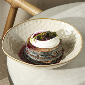 Оладьи со смородиной