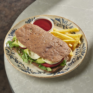 Сэндвич с моцареллой