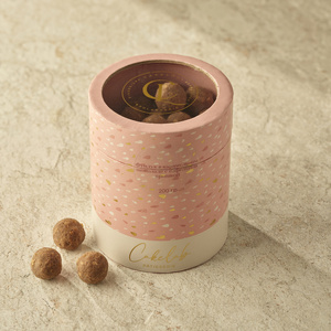 Vafli ushoqli karamelli shokoladli funduk