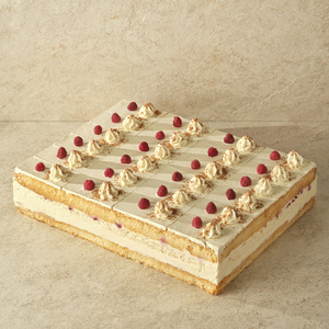 Fruit Meringue Sheet Cake