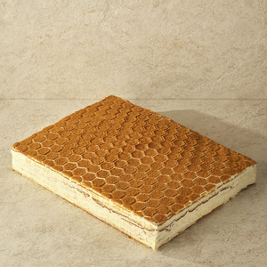 Caramel Honey Sheet Cake