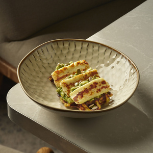 Вафли с халуми