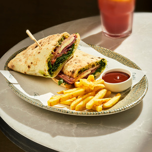 Mortadella Sandwich